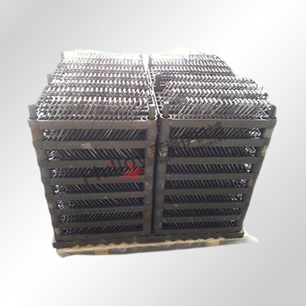 Investment casting grids baskets for heat treatment